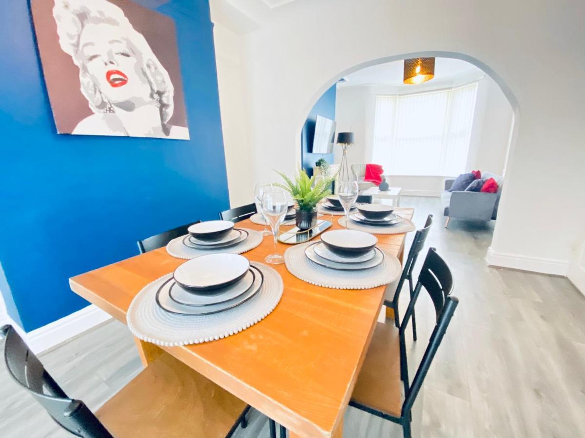 3 Bed Anfield House Close To Lfc Villa Liverpool Eksteriør billede